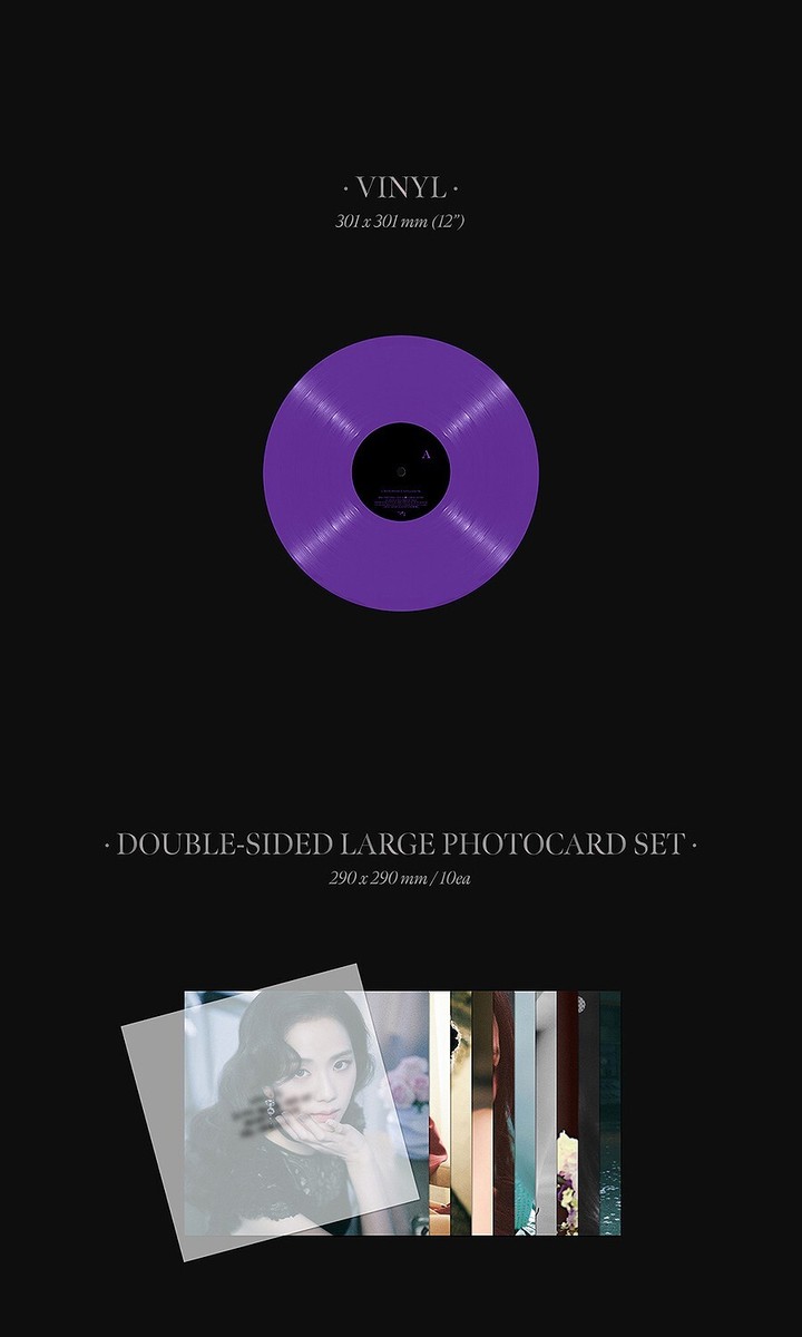 BLACKPINK JISOO [ME] FIRST SINGLE ALBUM [LP] LIMITED EDITION
