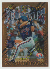1996 Topps Finest Baseball #B348 Mark Grudzielanek - Montreal Expos