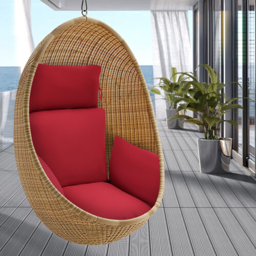 Cojín para silla Egg, cojín columpio cesta colgante engrosada - Imagen 2 de 18