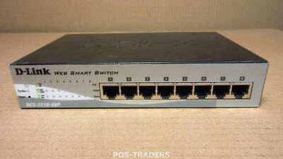 D-Link DES-1210-08P Desktop Switch 8 Port Gigabit with 4 Port PoE - EXCL PSU