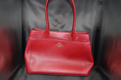 Coach F31474 Bordeaux plain tote bag
