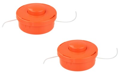 2 x Fadenkopf für MOTORSENSE JOHN GARDENER Fadenspüle Doppelfadenkopf G81065K