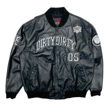 Vintage Fubu Dirty Dirty Bomber Jacket - 2xl