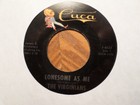 CUCA 45 RECORD J-6523/THE VIRGINIANS/WAPADEGO/LONESOME AS ME/EX COUNTRY — photo 2