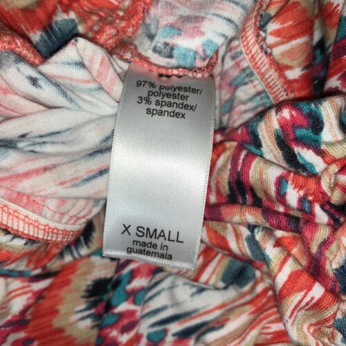 New Maurices Skirt Size XS Colorful Print Long Length Pull on Style 35.5" - Picture 8 of 9