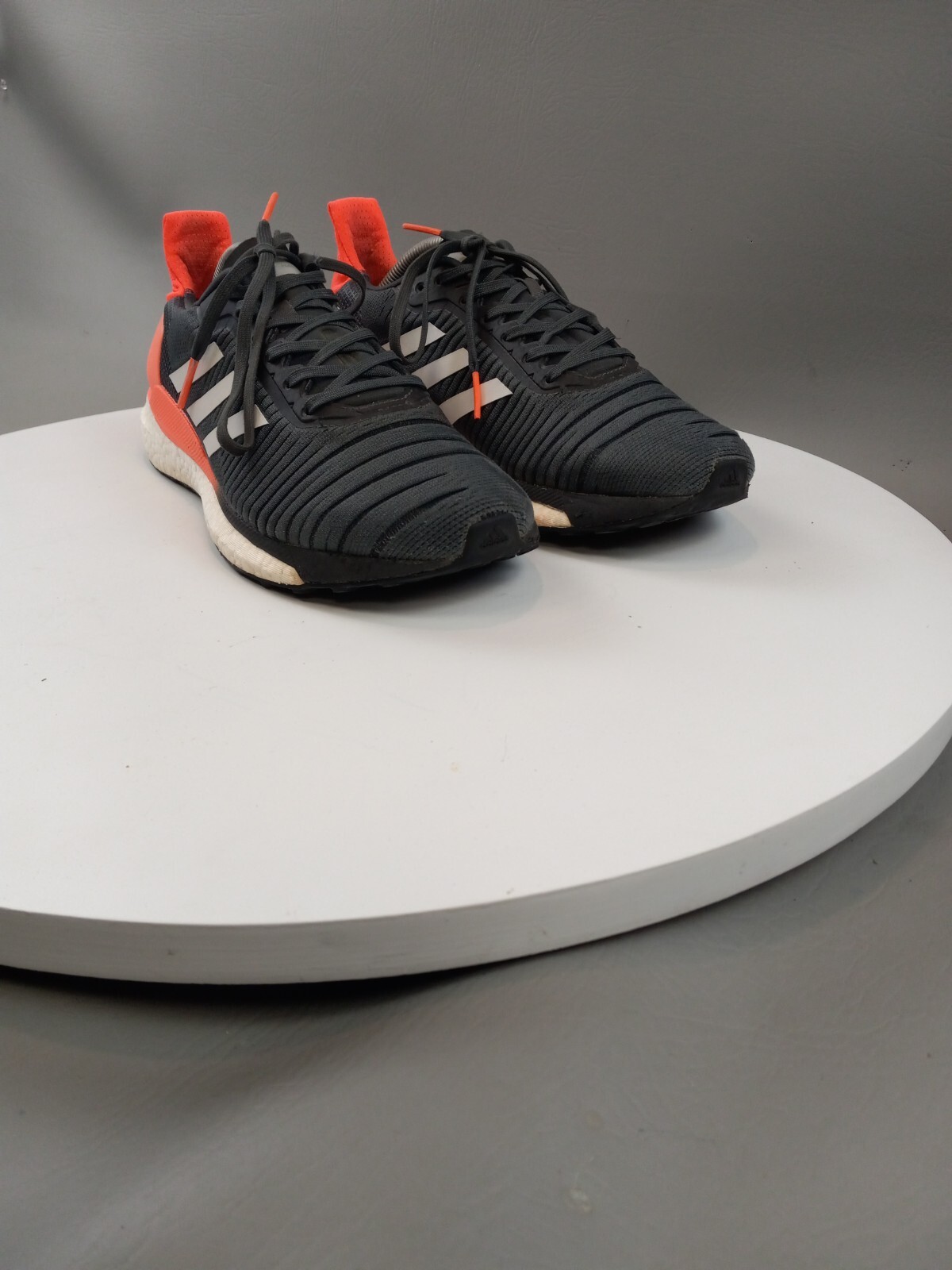 SAOLA Adidas Solor Glide Continental scarpe da corsa uomo 10 5 grigio arancione PTV 702001