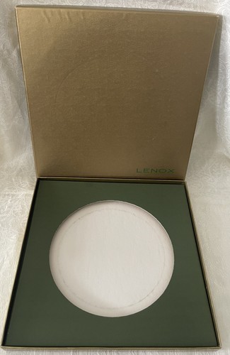 Piatto natalizio Lenox 1983 blu Atlante cedro commemorativo con scatola vacanze - Foto 11 di 15