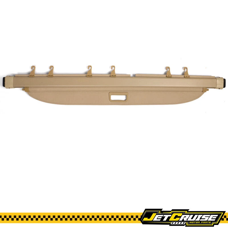 Cubierta de seguridad de carga trasera retráctil beige para Toyota RAV4 OE estilo 06-12 Foto 4 de 4
