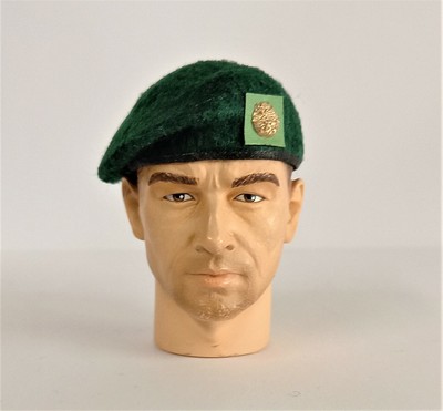 Banjoman 1:6 Scale Welsh Guards KHAKI BERET pour ACTION MAN/G I JOE Banjoman 1:6 Scale Welsh Guards KHAKI BERET pour ACTION MAN/G I JOE