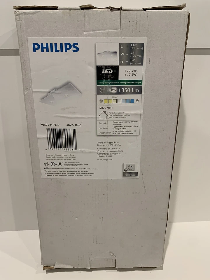 Lámpara de techo LED Philips Ledino - Colección Ledino - Nueva Foto 2 de 4
