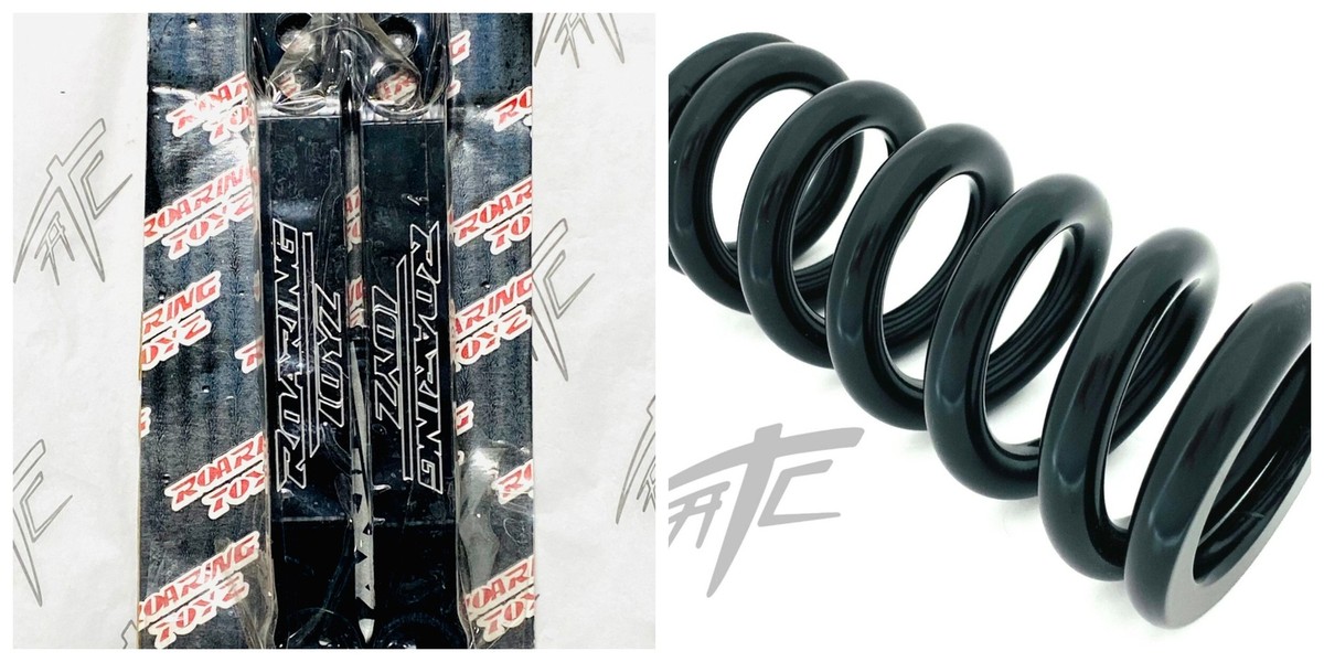 ROARING TOYZ BLACK LOWERING LINKS & BLK HEAVY DUTY SPRING 06 ROARING TOYZ BLACK LOWERING LINKS & BLK HEAVY DUTY SPRING 06
