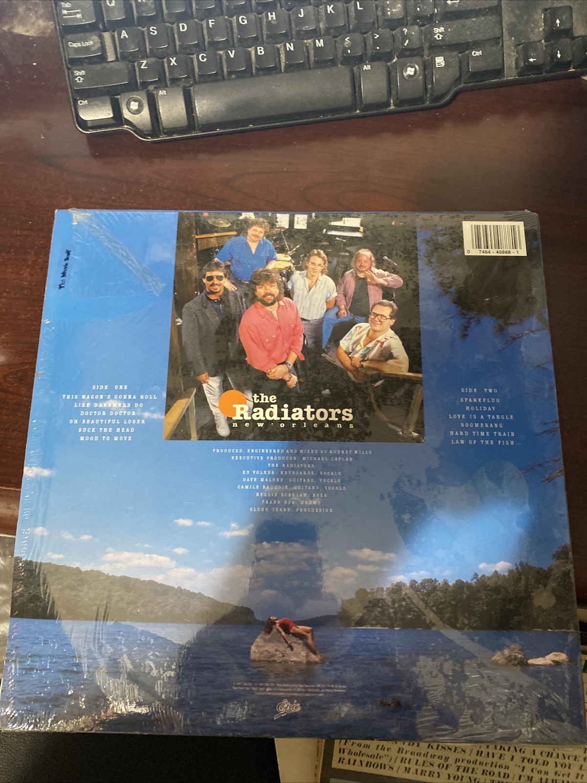 The Radiators/ Law Of The Fish, E40888, Vinyl Lp VG++ Con, Hype