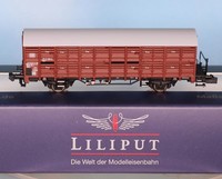Liliput 260135-2, - Spur N -, Db Verschlagw. Mit BremserbüHne, 2-Achsig, Ep.4