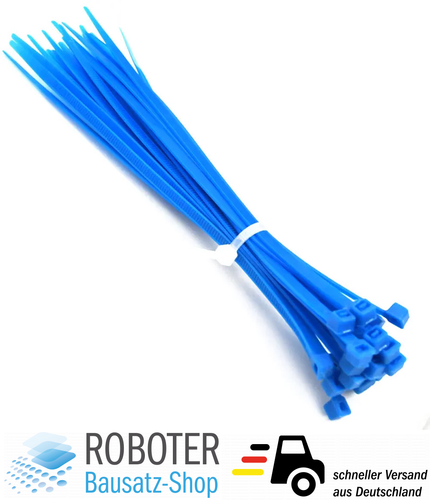 100 Kabelbinder blau 2,5*100mm - Bild 2 von 4