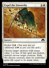 NM Expel the Unworthy, MTG, Modern Horizons 3, Magic the Gathering, 25