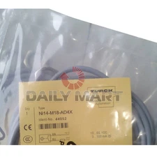 NEW TURCK NI14-M18-AD4X 18mm Barrel Sensor Nonembeddable Proximity Sensor Switch