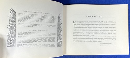 TREASURES OF VERSAILLES, Souvenir Vol. 1962-63 Exhibit Art Institute of Chicago - Imagen 3 de 13