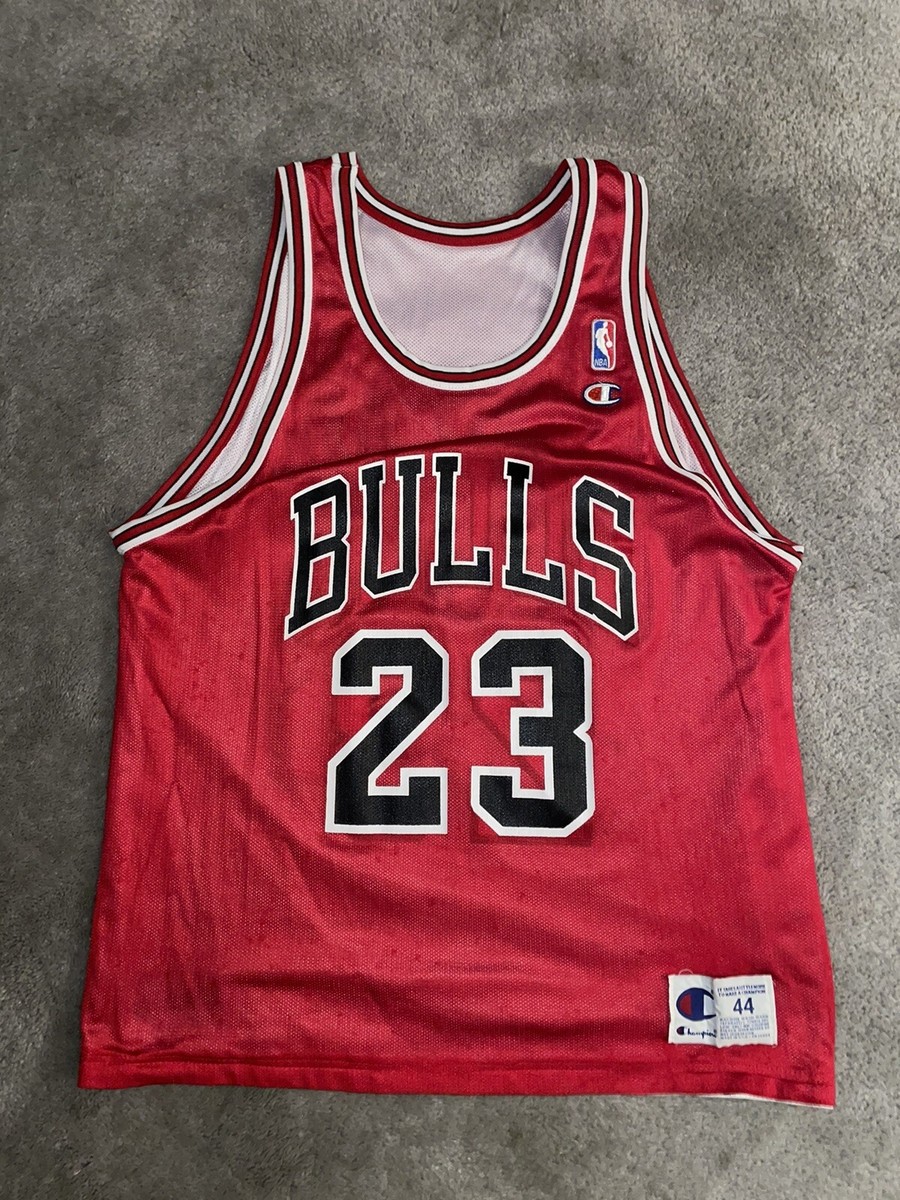 vintage champion NBA Chicago Bulls Michael Jordan jersey size 44