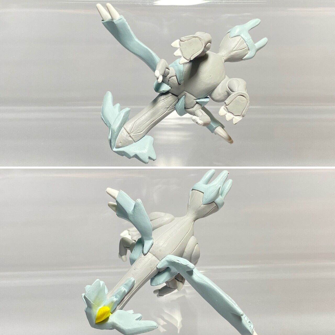 Zekrom & Reshiram Overdrive Pokemon Monster Nintendo Tomy Collection Figur  Toy.