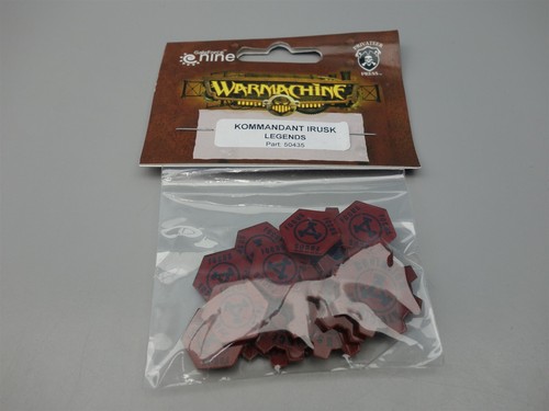 Warmachine: Khador - Kommandant Irusk Legends Token Set (Privateer Press) - Picture 3 of 4