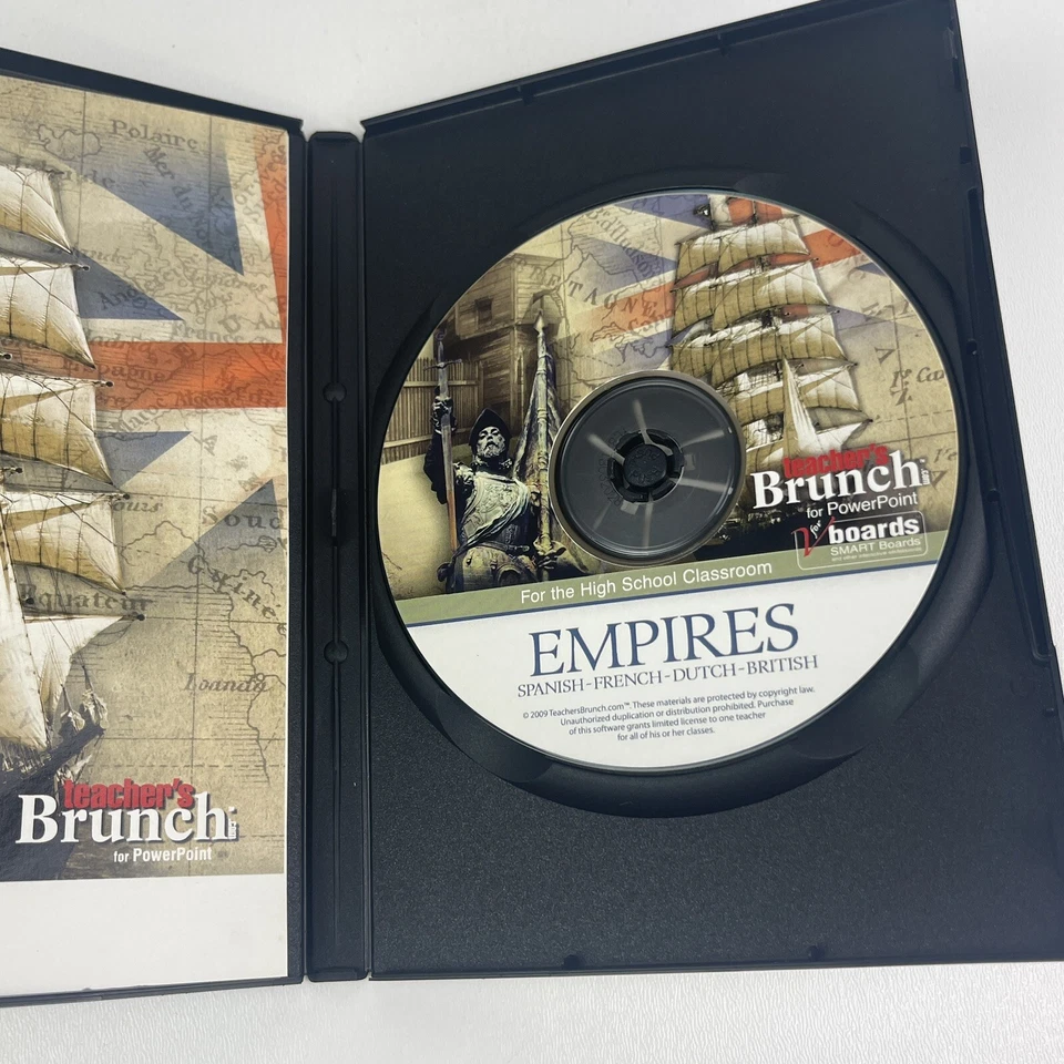 Empires Spanish French Dutch Teachers Brunch For Power Point Educational CD - Image 3 of 4
