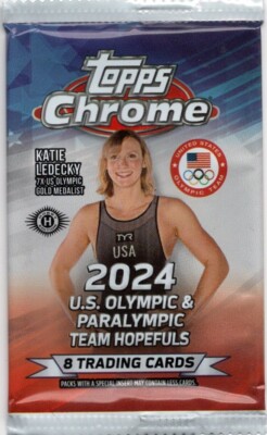 2024 Topps Chrome US Olympic & Paralympic Team Hopefuls - You Pick