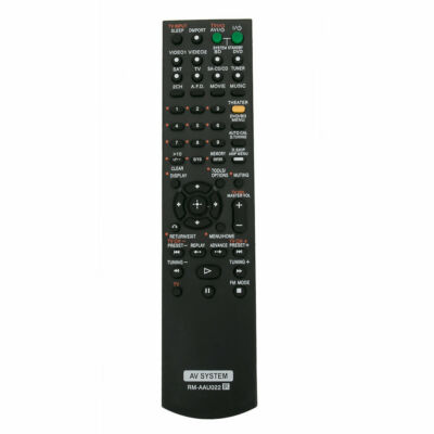 Replace Remote RM-AAU022 for Sony Home Theater STR-KS2300 HT-SF2300 HT-SS2300 