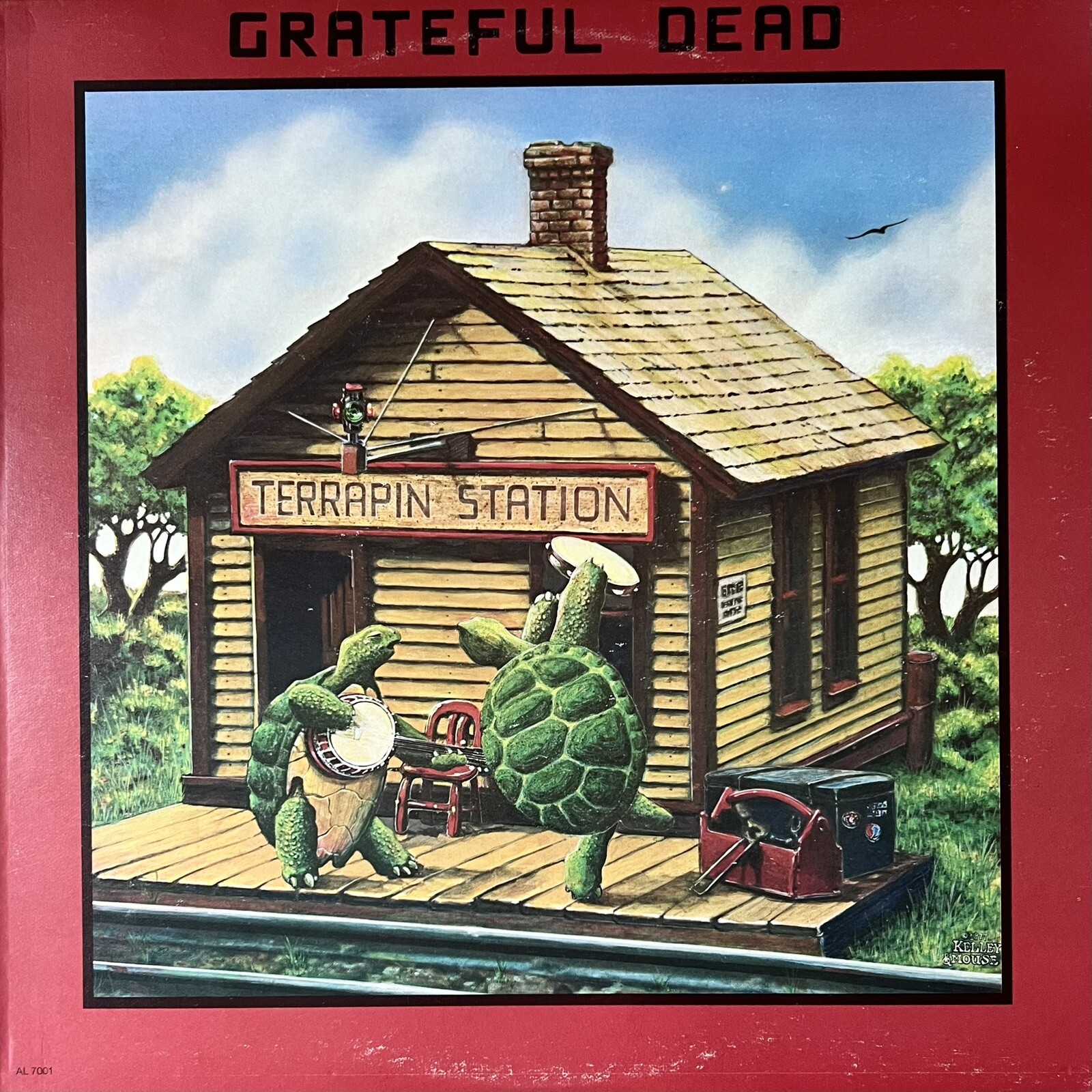 Grateful Dead Terrapin Station LP Original 1977 Arista AL 7001 1st Canadian Press