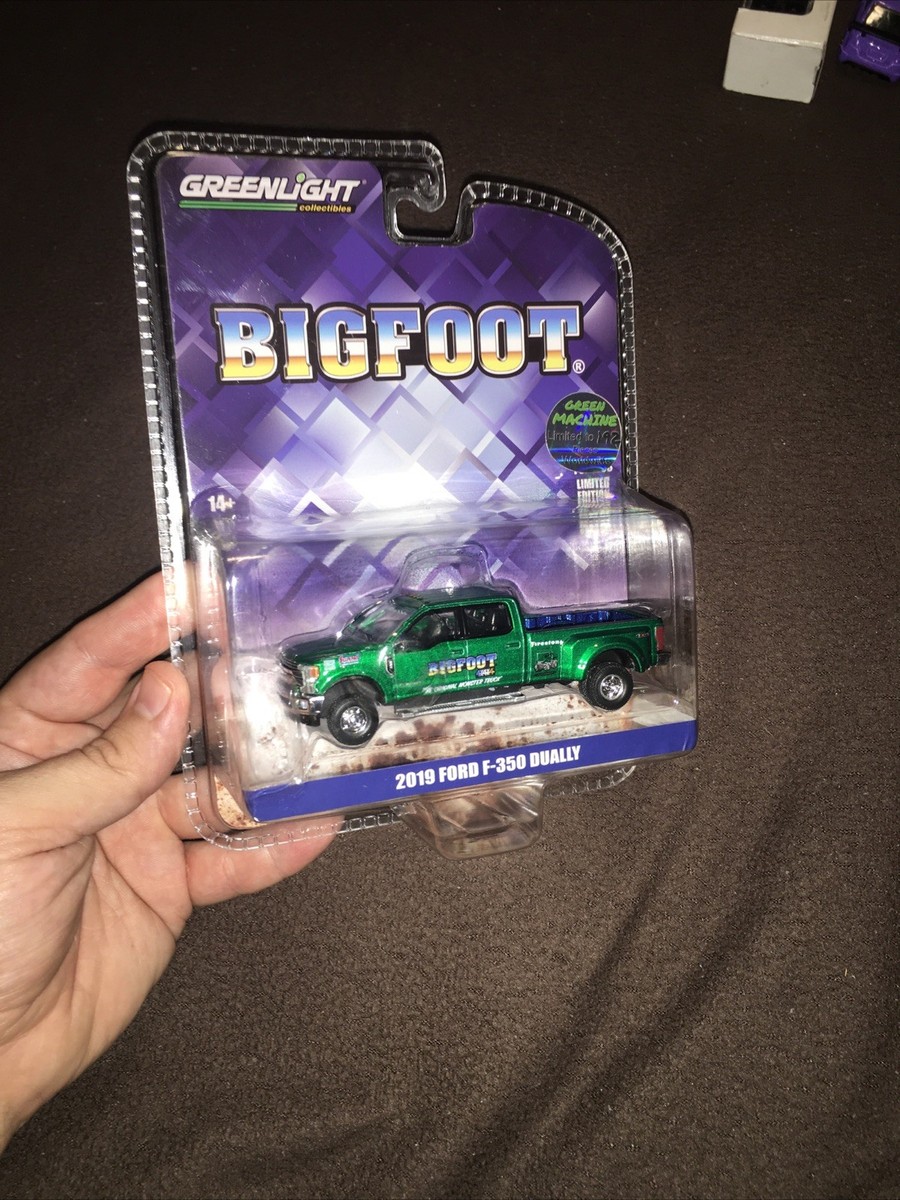 グリーンライト　フォード　F-350　ラリアット　ビッグフット　1/64 2022 Greenlight 1:64 BIGFOOT 2019 FORD F350 F-350 LARIAT Dually