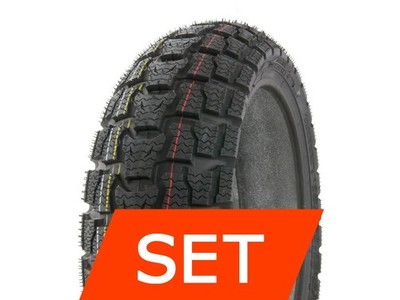 Reifenset IRC Tire Winterreifen IRC Urban Snow SN Reifen M+S für Benelli TNT