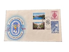 Australia 1956 Melbourne Olympic Games FDC Olympic Village Special Cancel Unaddr