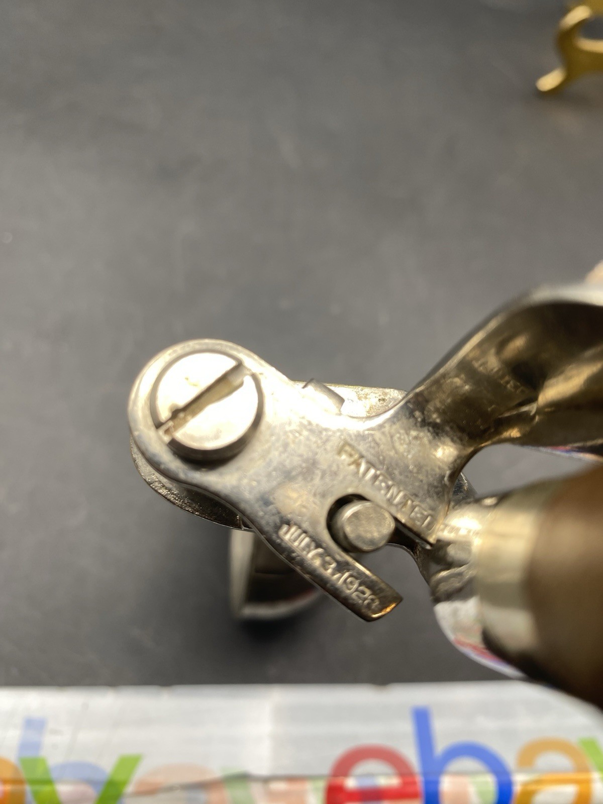 Indestructo NO. 4  Ice Cream Scoop Antique Works Vintage Patented July 3, 1928 ￼