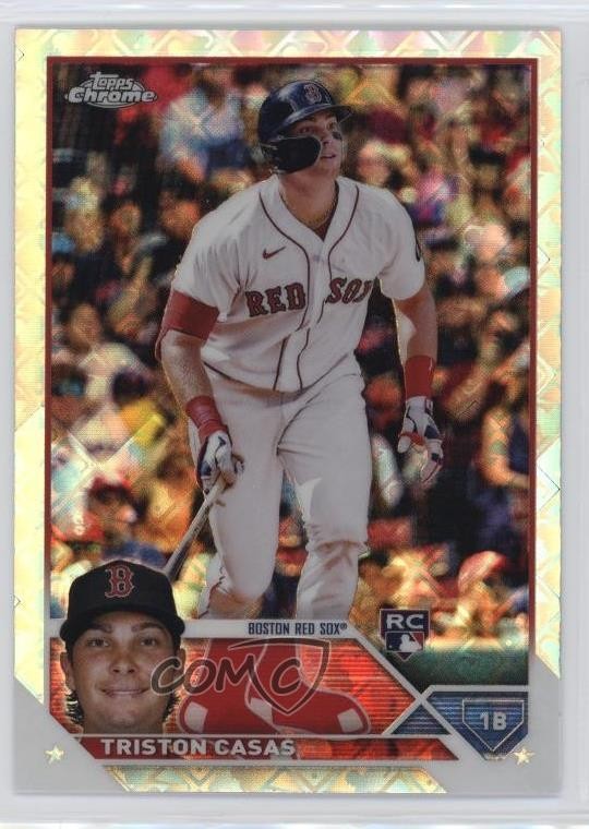 2023 Topps Chrome Logofractor Edition Triston Casas #174 1j1i