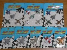 FAST LANE airplane various with damage 8 pieces set with duplicates