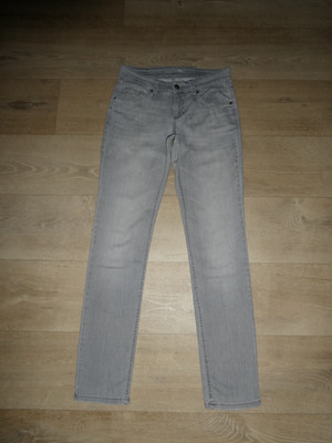 MAC CARRIE PIPE weiche leichte Stretch Jeans Slim Grau Gr.36 L32 **TOP**