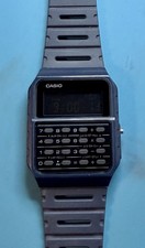 Orologio Casio CA‐53WF‐1BEF Calcolatrice Blu Scuro Retrò Nuovo mai indossato