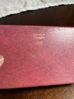 Vtg 50’s Farrington Texol PinkRectangle Jewelry Box Ring Case Velvet Lined MCM — photo 5