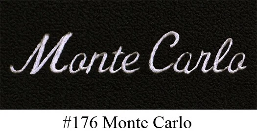 Alfombrillas Chevy Monte Carlo 1978-1981 - 4 piezas - Cutpile Foto 3 de 4