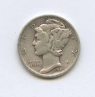 1945-S  Mercury Dime - 90% Silver - Free Shipping