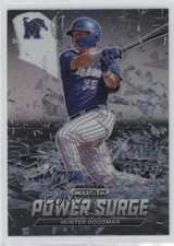 2021 Panini Prizm Draft Picks Power Surge Silver Hunter Goodman #PS-HG 15ae