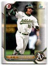 2022 Bowman Draft #BD-85 Clark Elliott Oakland Athletics