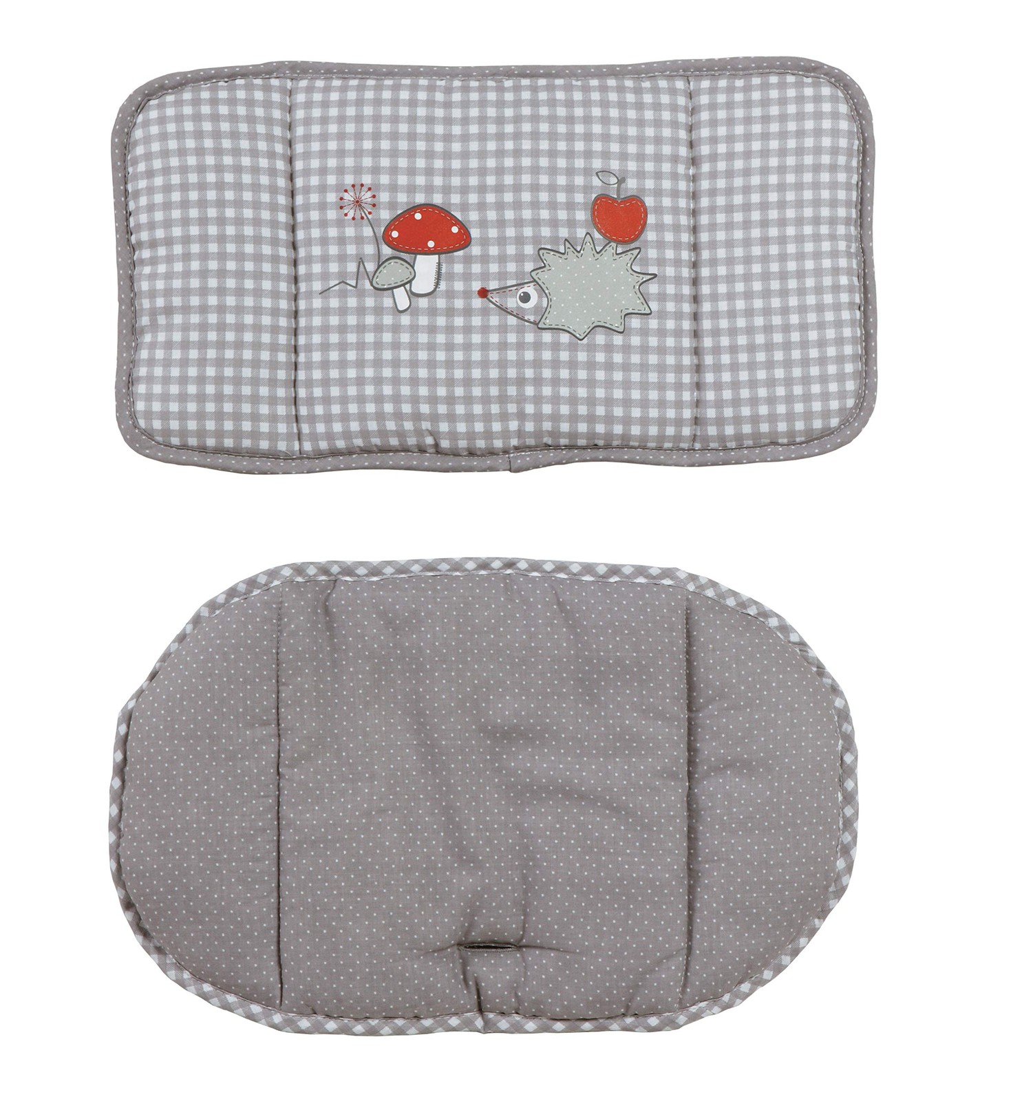 Réducteur de Siège Adam et Eule en Tissu Coton Doux pour Chaise Haute Évolutive