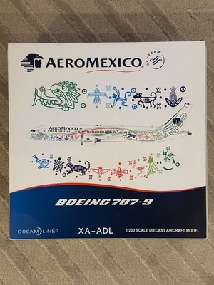 JC Wings 1:200 Aeromexico Boeing 787-9 XA-ADL Quetzalcoatl RAR OVP Gemini LH2021
