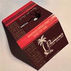 Vtg DAMON’s Restaurant Matchbook Glendale CA Rare TIKI Steaks Tropical Drinks — photo 4