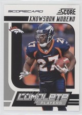 2011 Score Complete Players Scorecard Knowshon Moreno #11 7gl