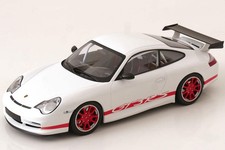 Minichamps 2002 Porsche 911 996 GT3 RS White w/ Red Deco 1:18 155062020