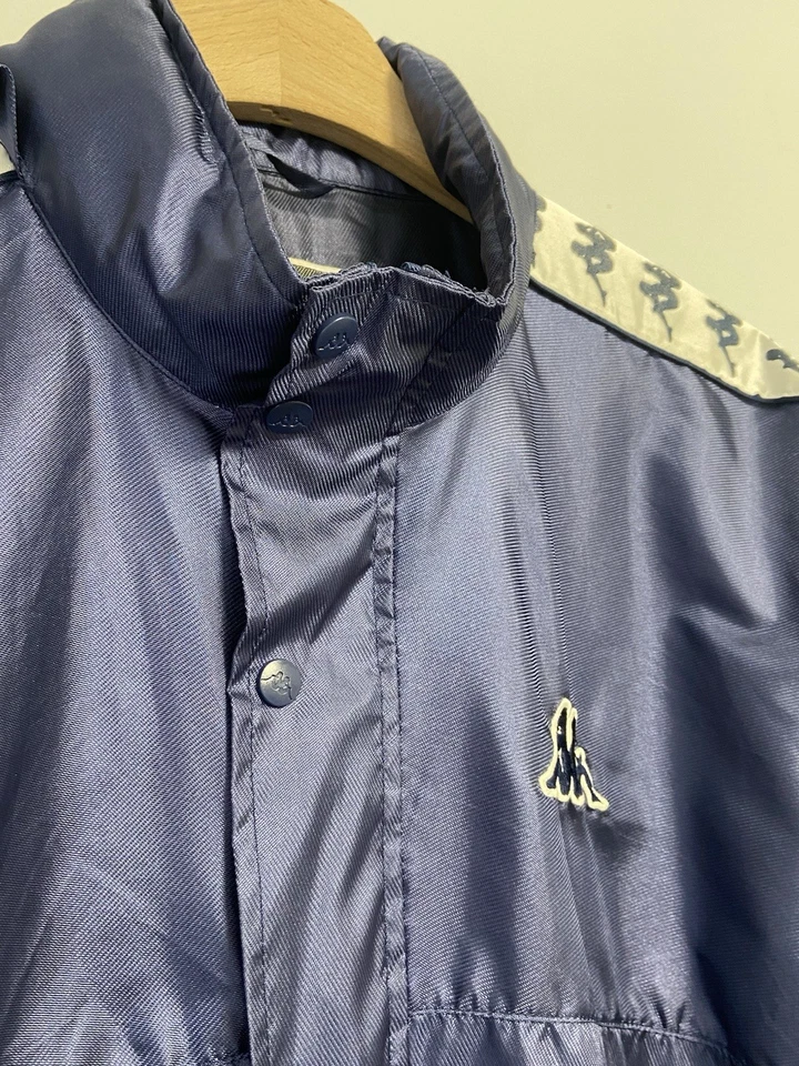 Chaqueta Kappa Vintage Años 90 Logo Estilo Y2k Nylon Talla L Hombre’s Foto 4 de 4