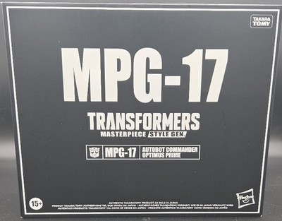 Transformers Masterpiece MPG-17 Autobot Commander Optimus Prime   