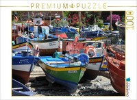 Calvendo Puzzle Fishing Boats | 1000 Pieces, Finished Size 25.2 × 18.9 In (64 ×