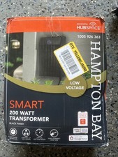 Hampton Bay Smart 200 Watt Landscape Lighting Transformer 1005926363 New Openbox